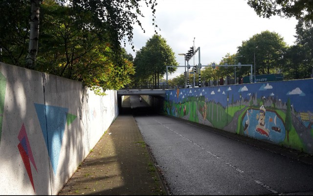 Fietstunnel Sluitersveld krijgt grote opknapbeurt [video]