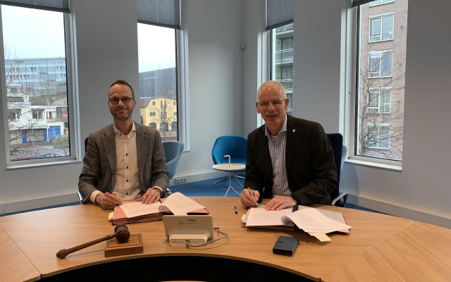 Ondertekening ontwikkeling Sluitersveld