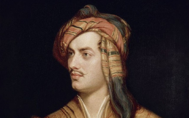 Lord Byron, schrijver van het gedicht Parisina