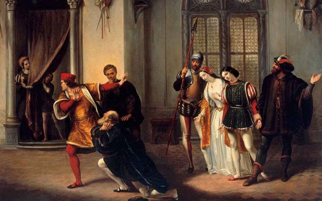 De veroordeling van Parisina en Ugo, door Girolamo Domenichini